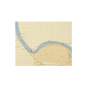 River View Marina (West Sacramento, CA) NOAA Chart Jigsaw Puzzle