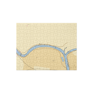 Virgin Sturgeon Restaurant & Marina (West Sacramento, CA) NOAA Chart Jigsaw Puzzle