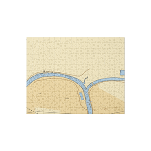 Riverbank Marina (Sacramento, CA) NOAA Chart Jigsaw Puzzle