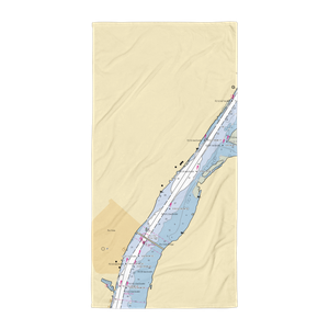 Rio Vista RV Park (Isleton, CA) NOAA Chart Towel