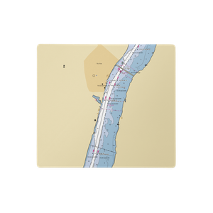 The Point Restuarant (Isleton, CA) NOAA Chart  Gaming Mouse Pad