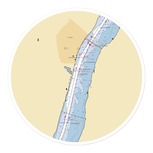 The Point Restuarant (Isleton, CA) NOAA Chart Sticker