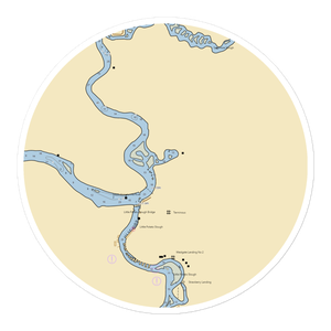 Westgate Landing Park (Lodi, CA) NOAA Chart Sticker