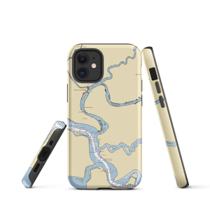 Delta Isle Resort and Marina (Walnut Grove, CA) NOAA Chart  Tough iPhone Case