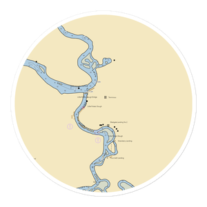 Tower Park Marina (Lodi, CA) NOAA Chart Sticker