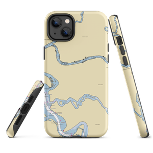 Delta Bay Marina (Isleton, CA) NOAA Chart  Tough iPhone Case