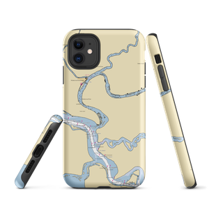 Lighthouse Resort & Marina (Walnut Grove, CA) NOAA Chart  Tough iPhone Case