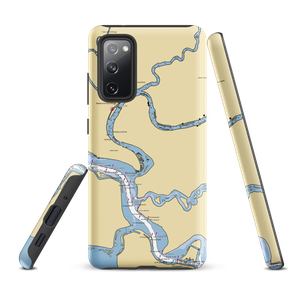 Willow Berm Marina (Walnut Grove, CA) NOAA Chart Samsung Phone Case