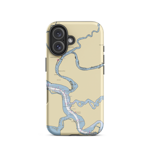 Easy C's Marina (Walnut Grove, CA) NOAA Chart  Tough iPhone Case