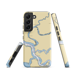 Happy Harbor Marina & Trailer Park (Walnut Grove, CA) NOAA Chart Samsung Phone Case