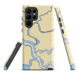 Happy Harbor Marina & Trailer Park (Walnut Grove, CA) NOAA Chart Samsung Phone Case