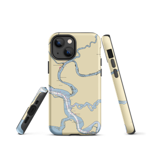 Happy Harbor Marina & Trailer Park (Walnut Grove, CA) NOAA Chart  Tough iPhone Case