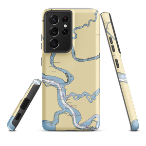 Moore's Riverboat Marina (Walnut Grove, CA) NOAA Chart Samsung Phone Case