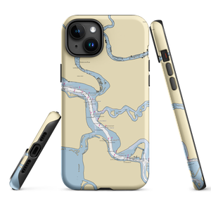 Riverboat Marina (Walnut Grove, CA) NOAA Chart  Tough iPhone Case