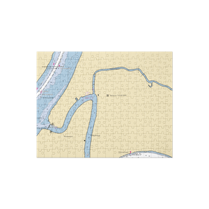 Outrigger Marina (Bethel Island, CA) NOAA Chart Jigsaw Puzzle