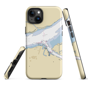 Pittsburg Yacht Club (Pittsburg, CA) NOAA Chart  Tough iPhone Case