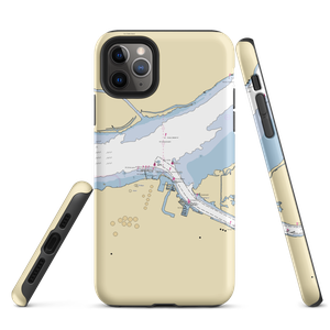 Pittsburg Yacht Club (Pittsburg, CA) NOAA Chart  Tough iPhone Case