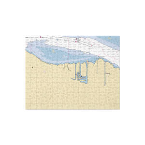 McAvoy Yacht Harbor (Pittsburg, CA) NOAA Chart Jigsaw Puzzle