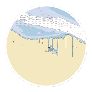 McAvoy Yacht Harbor (Pittsburg, CA) NOAA Chart Sticker