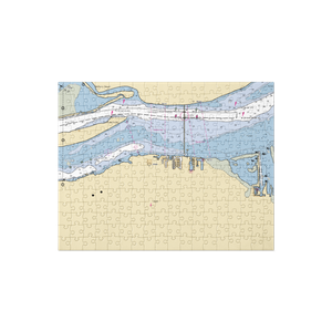 Sportsmen Yacht Club (Oakley, CA) NOAA Chart Jigsaw Puzzle