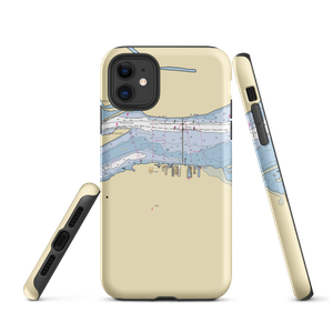 New Bridge Marina (Oakley, CA) NOAA Chart  Tough iPhone Case