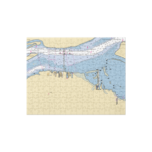 Driftwood Marina (Oakley, CA) NOAA Chart Jigsaw Puzzle