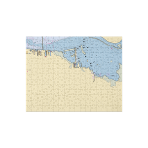 Big Break Marina (Oakley, CA) NOAA Chart Jigsaw Puzzle