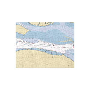 Military Ocean Terminal Concord (Benicia, CA) NOAA Chart Jigsaw Puzzle