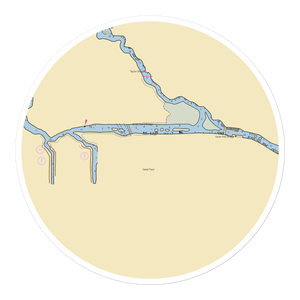 Seahorse Marina (Bethel Island, CA) NOAA Chart Sticker