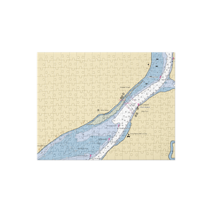 Eddos Harbor & RV Park (Oakley, CA) NOAA Chart Jigsaw Puzzle