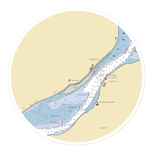 Eddos Harbor & RV Park (Oakley, CA) NOAA Chart Sticker