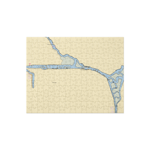 Harris Marina (Bethel Island, CA) NOAA Chart Jigsaw Puzzle