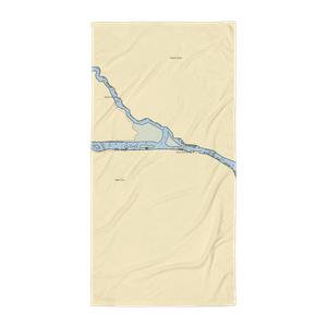 Sunset Harbor Marina, LLC (Bethel Island, CA) NOAA Chart Towel