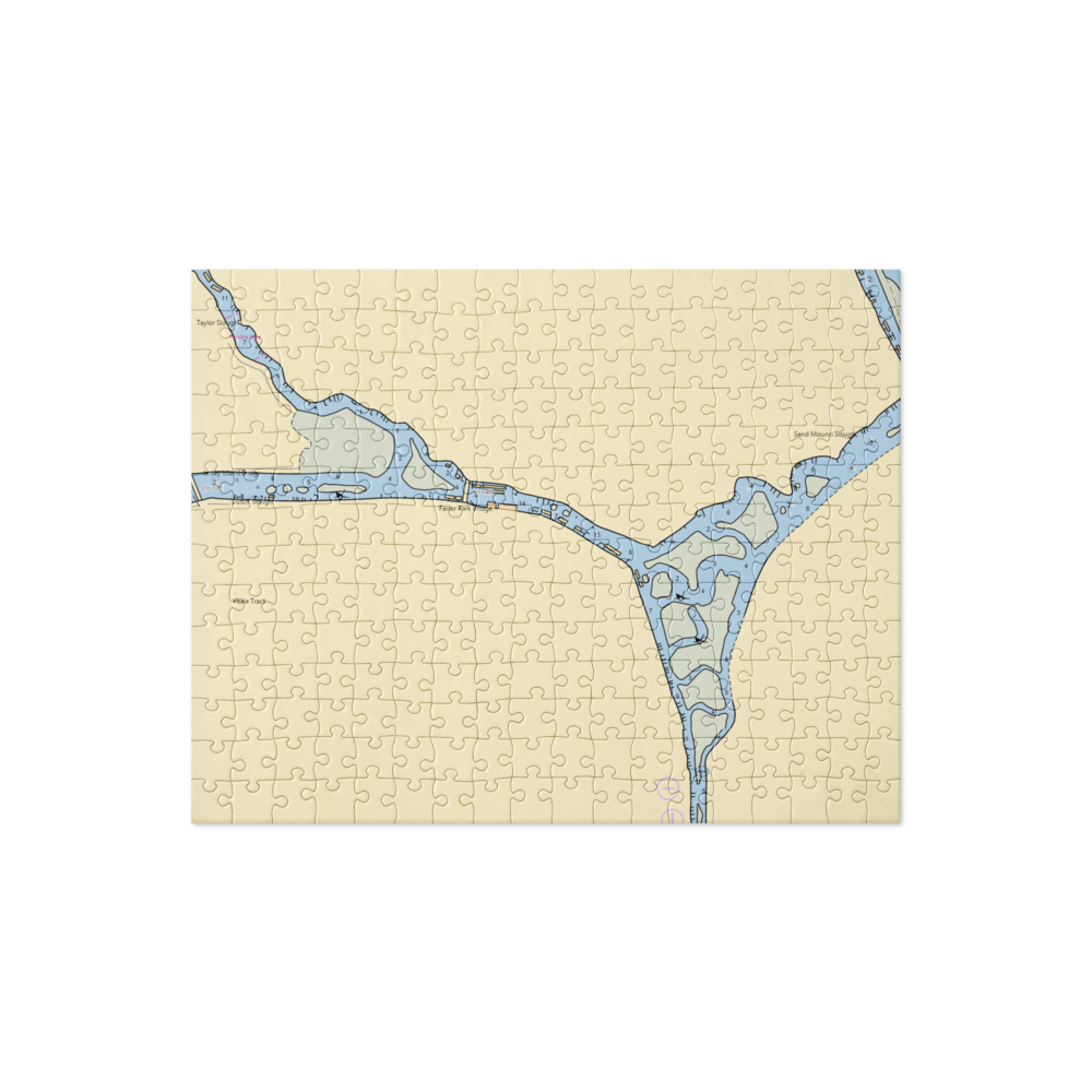 Bethel Island Marina Resort (Bethel Island, CA) NOAA Chart Jigsaw Puzzle 