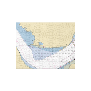 Benicia Marina (Port Costa, CA) NOAA Chart Jigsaw Puzzle