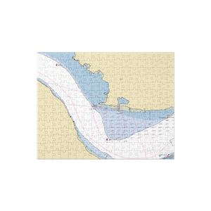 Benicia Yacht Club (Port Costa, CA) NOAA Chart Jigsaw Puzzle