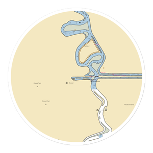 Cruiser Haven Marina (Byron, CA) NOAA Chart Sticker