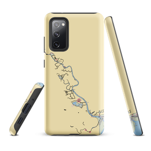 Gilardis Lakeville Marina (Petaluma, CA) NOAA Chart Samsung Phone Case