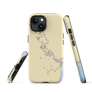 Mira Monte Landing (Novato, CA) NOAA Chart  Tough iPhone Case