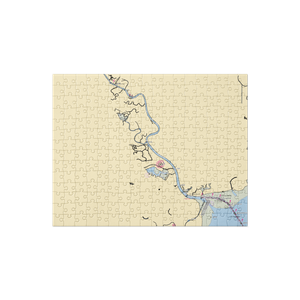 Mira Monte Landing (Novato, CA) NOAA Chart Jigsaw Puzzle