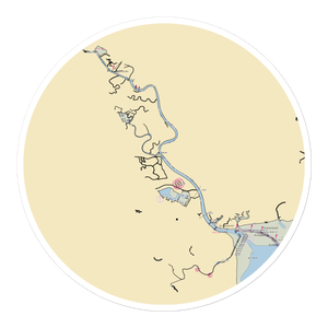 Mira Monte Landing (Novato, CA) NOAA Chart Sticker