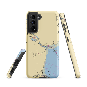 Port of Sonoma Bait Shop and Fuel Dock (Novato, CA) NOAA Chart Samsung Phone Case