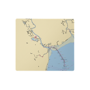 Port of Sonoma Bait Shop and Fuel Dock (Novato, CA) NOAA Chart  Gaming Mouse Pad