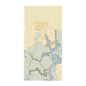 Suisun City Marina (Fairfield, CA) NOAA Chart Towel