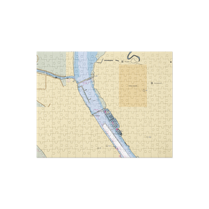 Vallejo Boatworks (Vallejo, CA) NOAA Chart Jigsaw Puzzle