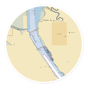 Vallejo Boatworks (Vallejo, CA) NOAA Chart Sticker