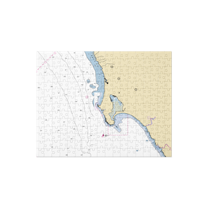 Porto Bodega Marina (Bodega Bay, CA) NOAA Chart Jigsaw Puzzle