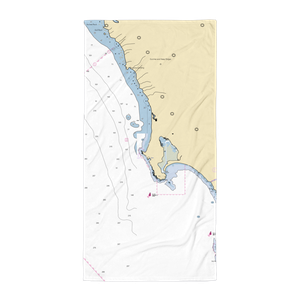 Porto Bodega Marina (Bodega Bay, CA) NOAA Chart Towel