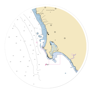 Porto Bodega Marina (Bodega Bay, CA) NOAA Chart Sticker