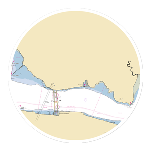 Glen Cove Marina (Port Costa, CA) NOAA Chart Sticker